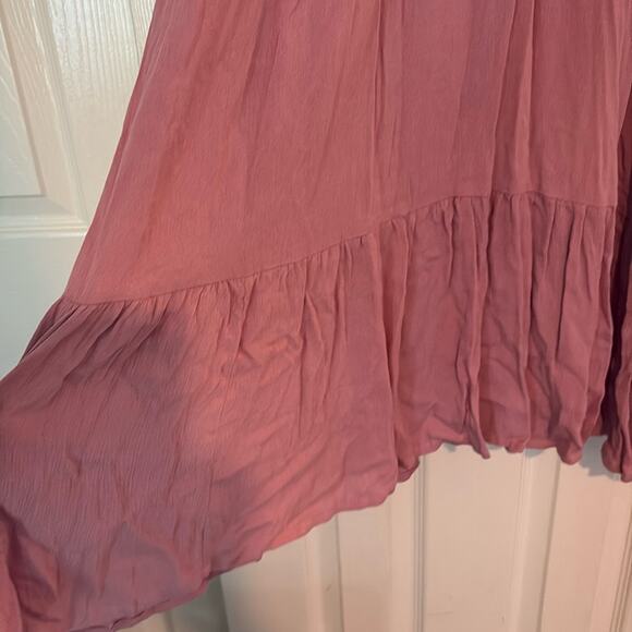 Zattacas Smocked Flutter Sleeve Prairie Dress - Picture 4 of 7